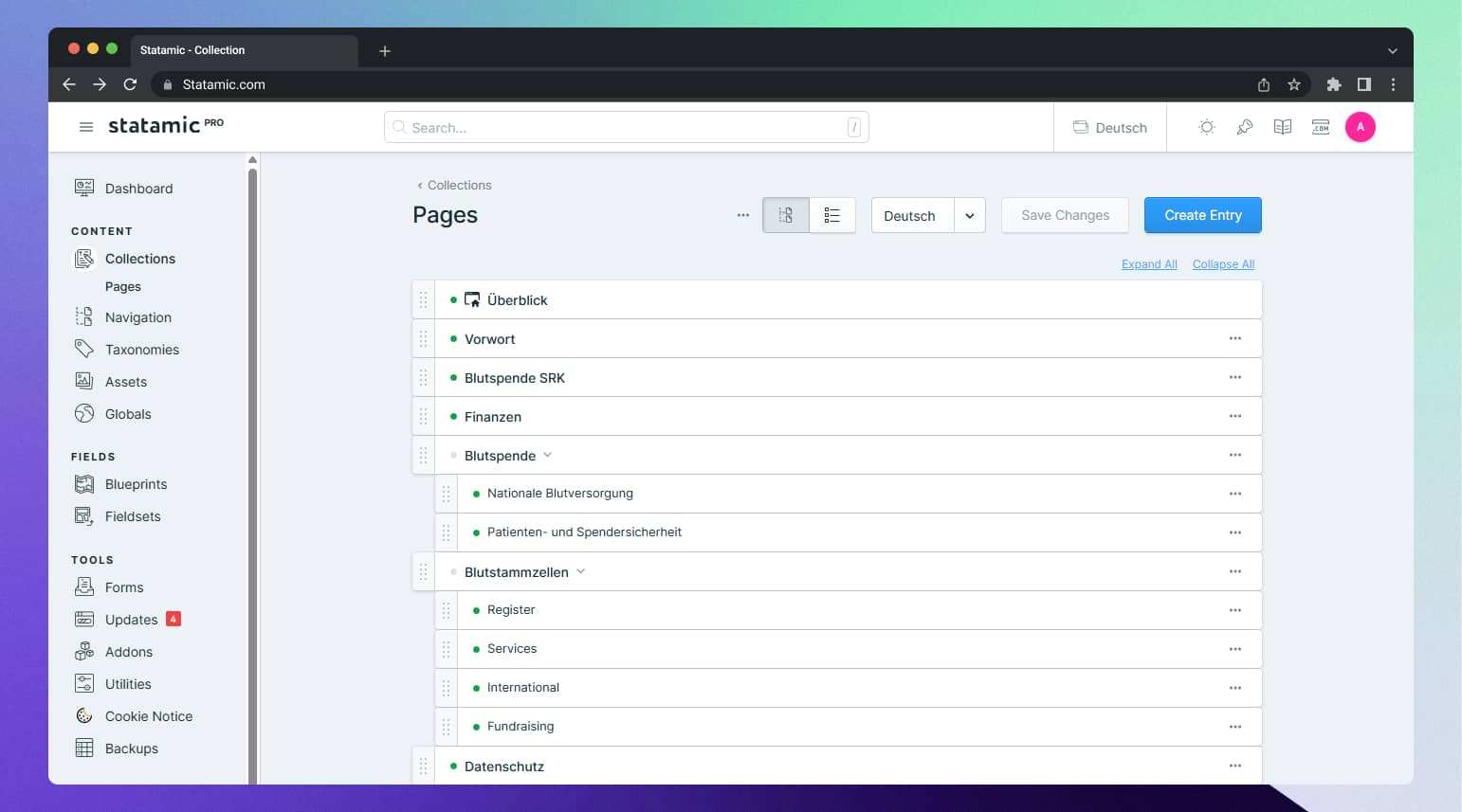Statamic Collection