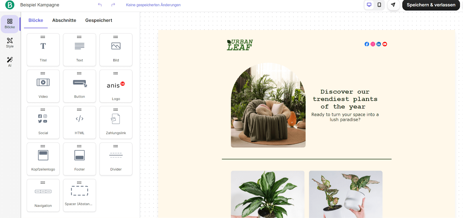 Brevo Email Builder