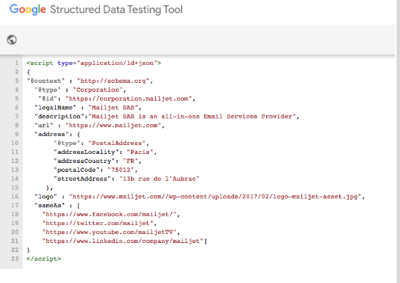 structured data testing